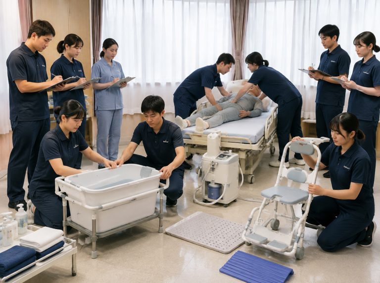 扬州经济技术开发区助浴师标准化实训课程